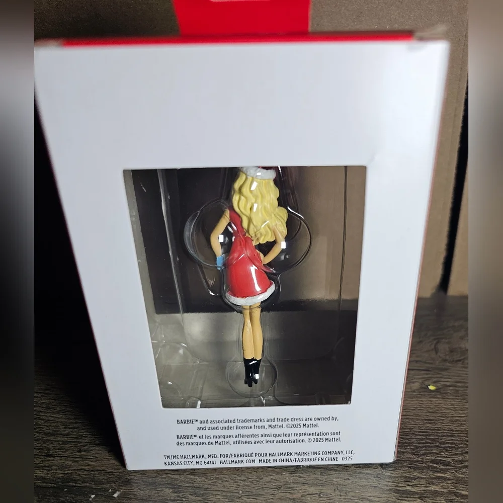 Hallmark Barbie Christmas Tree Ornament By Mattel NIB